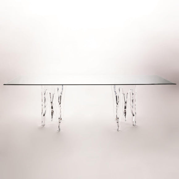ICE DINING TABLE W-48X96X1-2